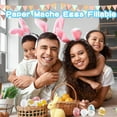 thumbnail image 3 of Artrylin 20Pcs Easter Paper Mache Eggs DIY Paper Easter Eggs Easter Craft Supplies Blank Paper Eggs DIY Unfinished Blank Paper Mache Easter Eggs to Paint and Decorate for DIY Projects (White), 3 of 7