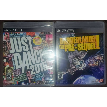 "LOT OF 2 SEALED GAMES Just Dance 2015,Borderlands: The Pre-Sequel - PlayStation 3 - BRAND NEW"