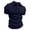 Navy, variant on Men's Muscle V Neck Shirts Slim Fit Short Sleeve T Shirts Ribbed Knit Soft Tees T Shirts for Men Graphic Men Shirts Compression Fashion Men T Shirt Men T Shirts Casual Pizza Planet Shirt Pro