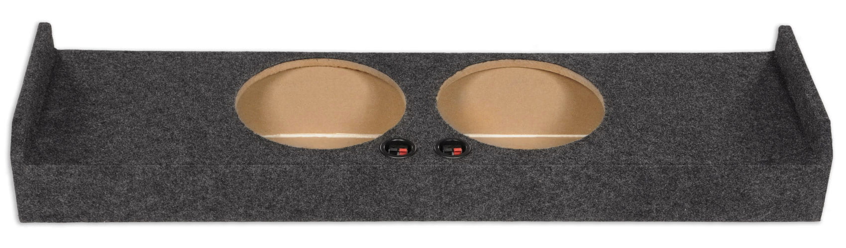 Rockville Dual 10" Sealed Sub Enclosure Box For 09-Current Ford F-150 SuperCrew 