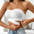thumbnail image 2 of Push Up Strapless Bras for Women Supportive Bandeau Bra Non Slip Wireless No Underwire Padded Tube Bra, 2 of 9