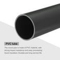 thumbnail image 4 of Unique Bargains PVC Rigid Round Pipe 45.2mm ID 50mm OD 20cm/8' Length Light Grey High Impact for Water Pipe, Crafts, Cable Sleeves, 4 of 6
