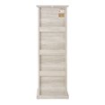 thumbnail image 6 of Freestanding Tall Storage Cabinet with Glass Door and Shelves for Living Room, Kitchen, Dining Room, Office, White, 6 of 12