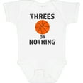 thumbnail image 3 of Inktastic Basketball Threes or Nothing Boys or Girls Baby Bodysuit, 3 of 5