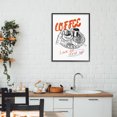 thumbnail image 3 of Stupell Industries Eclectic Coffee Love At First Sip Black Framed Giclee Art, 16 x 20, by The Prints Vibe, 3 of 8