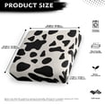 thumbnail image 4 of ZUXONGSY Cow Print Couch Cushion Covers Outdoor Patio Couch Cushion Protector Cover Removable Sofa Cushion Protector Cover Dust Protective Cover for Living Room Bedroom Office Size S, 4 of 5