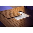 thumbnail image 4 of Hiland AWS-SQ22 Fire Pit Glass Square Wind Screen, Square, Clear, 4 of 8