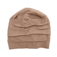thumbnail image 3 of ZQUUVOU Women's Slouch Beanie Knit Adjustable Hat Cotton Soft Lightweight Casual Comfortable Stretchy Headwear Skull Cap Coffee, 3 of 4