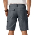 thumbnail image 3 of Dresfit Cargo Shorts Mens Baggy Big and Tall Shorts 2026 Summer Open Bottom Work Carpenter Shorts Multi Pockets Ripstop Outdoor Short Pants Gray, 3 of 7