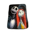 thumbnail image 3 of Nightmare Before Christmas Twin Plush Blanket Super Soft "Jack  Sally", 3 of 4