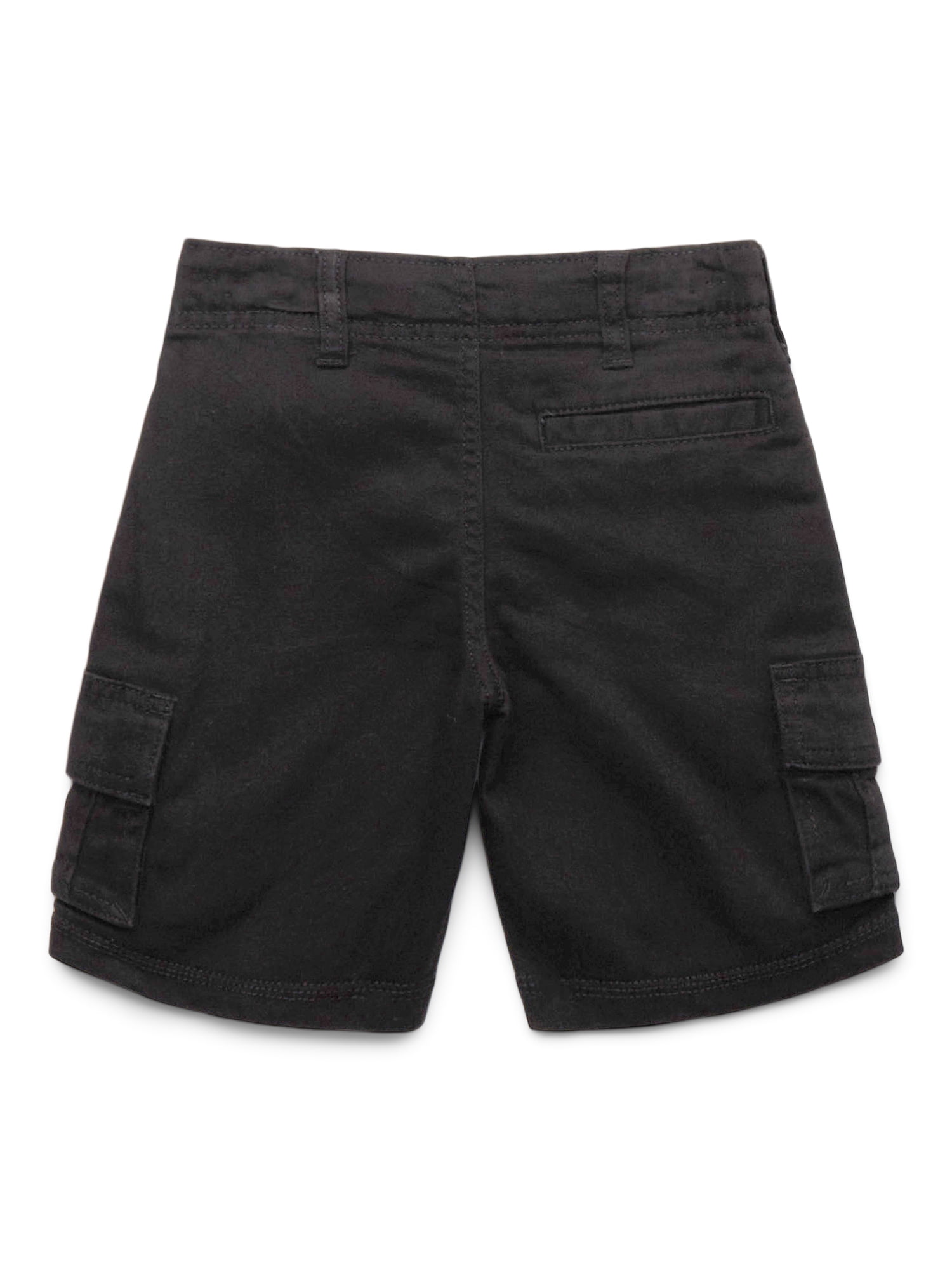 Wonder Nation Boys Twill Cargo Shorts, Size 4-18 & Husky