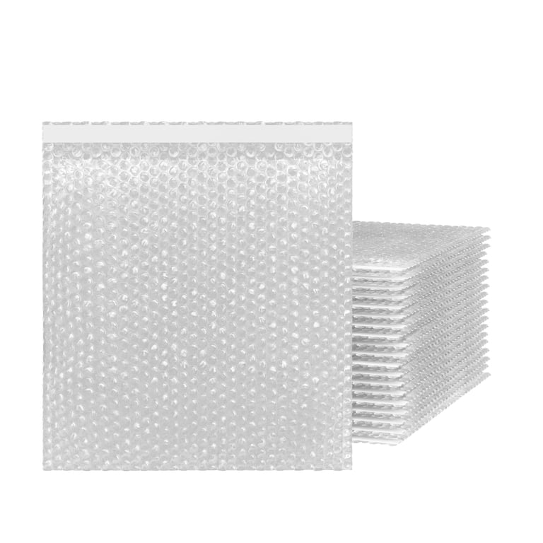 50Pack Bubble Out Bags Pouches 5.12 x 7.10 Self-Seal Clear Bubble 50Pack Bubble Out Bags Pouches 5.12 x 7.10 Self-Seal Clear Bubble