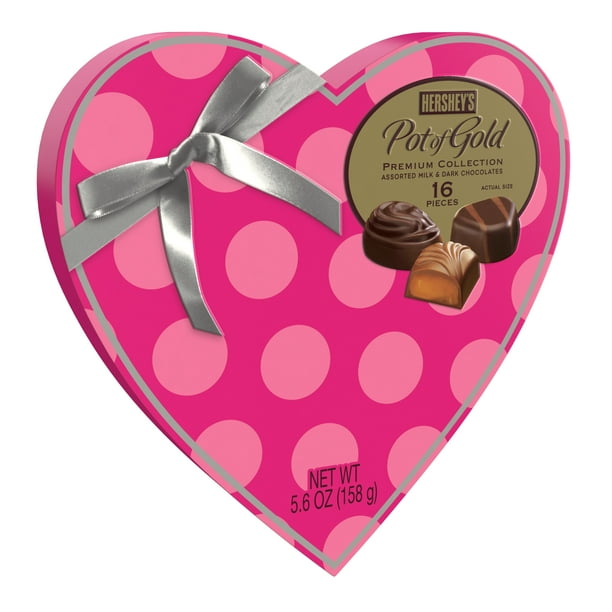 Hershey's, Pot of Gold Valentine's Premium Chocolate Assortment Candy