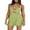 Green, variant on Women Y2k Spaghetti Strap Mini Dress Floral Embroidery Low Cut Short A-Line Dress Party Clubwear