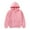 Pink, variant on Zwiiyzr Toddler Fleece Lined Hooded Sweatshirts Warm Winter Tops for Baby Boys Girls 1-10Y Black