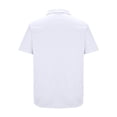 thumbnail image 3 of Iugvhana Men's Half Zip Golf Shirts Casual Pullover Short Sleeve Collared Polo Shirt with Pocket Athletic Gym Tops White M, 3 of 5