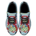 thumbnail image 2 of Spring Red Truck Wild Flower Spring Shoes Sneakers Black Size 9.5, 2 of 7