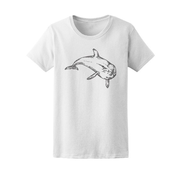 Simple Art Dolphin Tee Men's -Image by Shutterstock