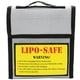 thumbnail image 1 of 1pc Bolsa a prueba de explosiones Bolsa de almacenamiento de batería Bolsa protectora Bolsa ignífuga, 1 of 5