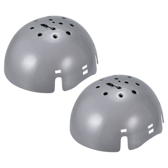 Unique Bargains 2Pack Bump Cap Insert, ABS Baseball Hard Hat Inserts for Head Protection (Normal Size, Grey)