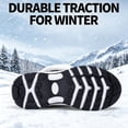 thumbnail image 3 of CZV Boys & Girls Black Non-Slip Snow Boots, Warm Fleece Lined Boots for School, Hiking and Outdoor Play, 3 of 8
