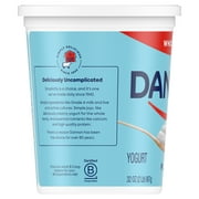 Dannon Plain Whole Milk Yogurt Quart, 32 oz