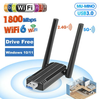 Ax1800m Usb Wifi 6 Adapter 802.11ax For Pc, Usb 3.0 Wifi Dongle 5