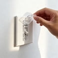 thumbnail image 6 of Light Switch Cover Guard, 2 Pack Clear Light Switch Lock, Light Switch Guard, Child Proof Light Switch Cover, Prevent Accidental ON/OFF from Kids, Pets, Bumps,Includes Screws, 6 of 7