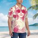 thumbnail image 3 of Fotbe Ace Of Diamonds Lady Camisa Hawaiana para Hombre Unisex – Camisa Casual de Verano con Botones de Manga Corta de Algodón y Lino,Large, 3 of 7