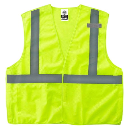 

Ergodyne GloWear 8215BA Class 2 Solid Mesh Breakaway Vest Large/X-Large Orange (2 Units)