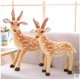 thumbnail image 2 of 90cm peluche Sika Deer peluche Animal simulación juguetes alta calidad fiesta decoración regalo de Navidad zhangyuxiang LED, 2 of 2