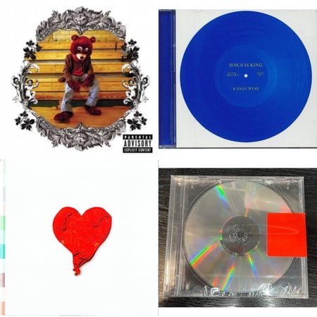 College Dropout & Jesus Is King & 808S & Heartbreak & Yeezus [CD Bundle]