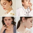 thumbnail image 6 of DIY 10 Pairs Alloy Butterfly Dangle Earrings Making Kits with Earring Hooks Jump Rings Glass Beads for Women Starters DIY Earring Jewelry Making, 6 of 9