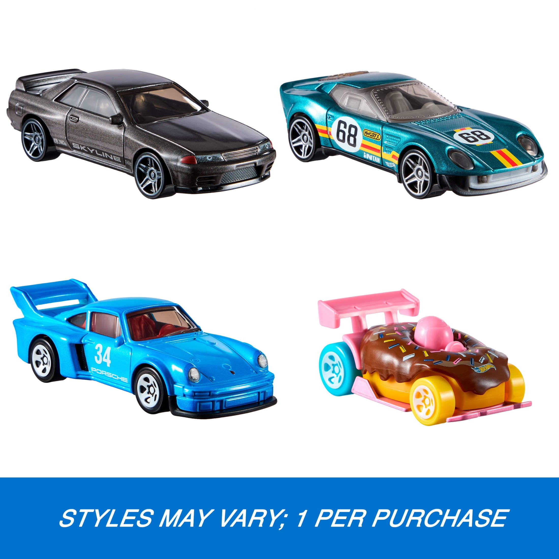 Hot Wheels XL Toy Car or Truck, 1:43 Scale Die-Cast Vehicle for Play or Display (Styles May Vary)