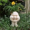 Homestyles Antique White Crying Brother the Muggly Face Humorous Statue ...