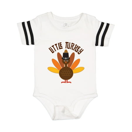 

Inktastic Little Turkey Thanksgiving Gift Baby Boy or Baby Girl Bodysuit