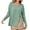 Green-01, variant on STETMN Women's Batwing Long Sleeve Shirts Round Neck Pullover Tops Loose Lightweight Sweater