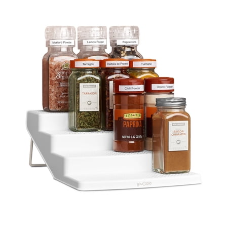 YouCopia SpiceSteps 12-Bottle Cabinet Spice Rack