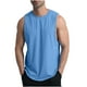 thumbnail image 1 of Camiseta para Hombres Moda Hombres Color Casual Ropa Deportiva de Fitness Camiseta de Cuello Redondo, 1 of 6