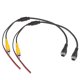 thumbnail image 1 of 2uds Coche Cámara Adaptador M12 Macho a RCA AV Macho con Gatillo Cable, 1 of 6