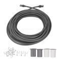 thumbnail image 2 of Cable de extensión satelital, cable satelital rectangular flexible anti -oxidacia chaqueta pvc de 30 pasteles conector rj45 chapado en oro para acceso a internet a internet, 2 of 7