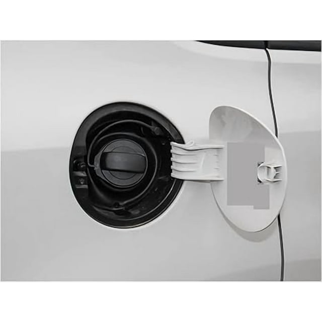 Couvercle de Réservoir de Carburant Auto, Capuchon de Réservoir de Carburant Compatible pour VW Tiguan 2010 2011 2012 2013 2014 2015 2016 2017 5N7809857(Blanc)