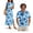 Tropical Coconut Tree Blue, variant on Jeiento Matching Beach Outfits for Couples Retro 70s Flower Power Dress Mens Beach Shirts Summer Dresses for Women Hawaiian Shirt for Men Sleeveless Dress