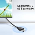 thumbnail image 3 of USB3.0 Angled Extension Cable Male to Female 90Degree Angled Head USB Cord 5Gbps, 3 of 20