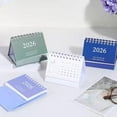 thumbnail image 3 of Mini Desk Calendar 2025-2026 - July 2025 to Dec 2026 Small Desktop Calendar,Mini Standing Flip C-alendar 2026,18 Month Small C-alendar, 4.68x3.71 Little Notepad C-alendar for Home Office School, 3 of 9