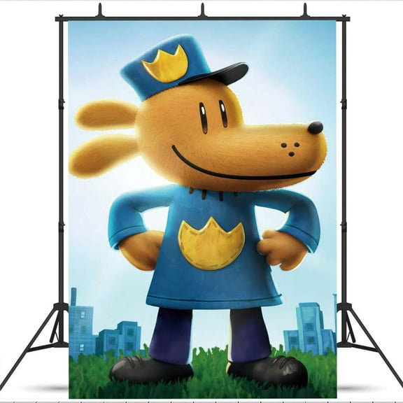 Dog Man Backdrop school Taspestry Wall Decor Banner Party Supplies Poster Birthday Decorations Background for Photography Taspestry