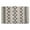Black Lines (82), variant on Luxurious Moroccan 20x32 in Runner Rug - Non-Slip, Ultra-Thin, Soft & Washable. Perfect Carpet for Bathroom, Kitchen, & Laundry Room. Distressed White Print for Stylish Living Room & Entryway