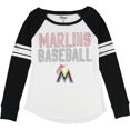 thumbnail image 1 of G-III Sports Womens Miami Marlins Embellished T-Shirt fml M, 1 of 2