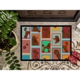 thumbnail image 3 of Lots of Chocolate Standard Poodle Indoor or Outdoor Mat 18x27 27 in x 18 in, 3 of 5