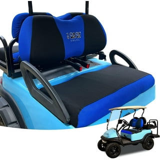 Club Car DS Series (2001-2013) Golf Cart Front Seat Cover Set: Designe –
